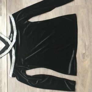 Boston proper black blouse